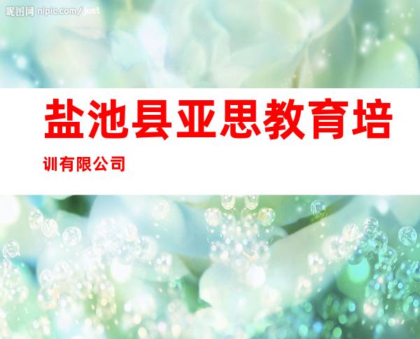 盐池县亚思教育培训有限公司